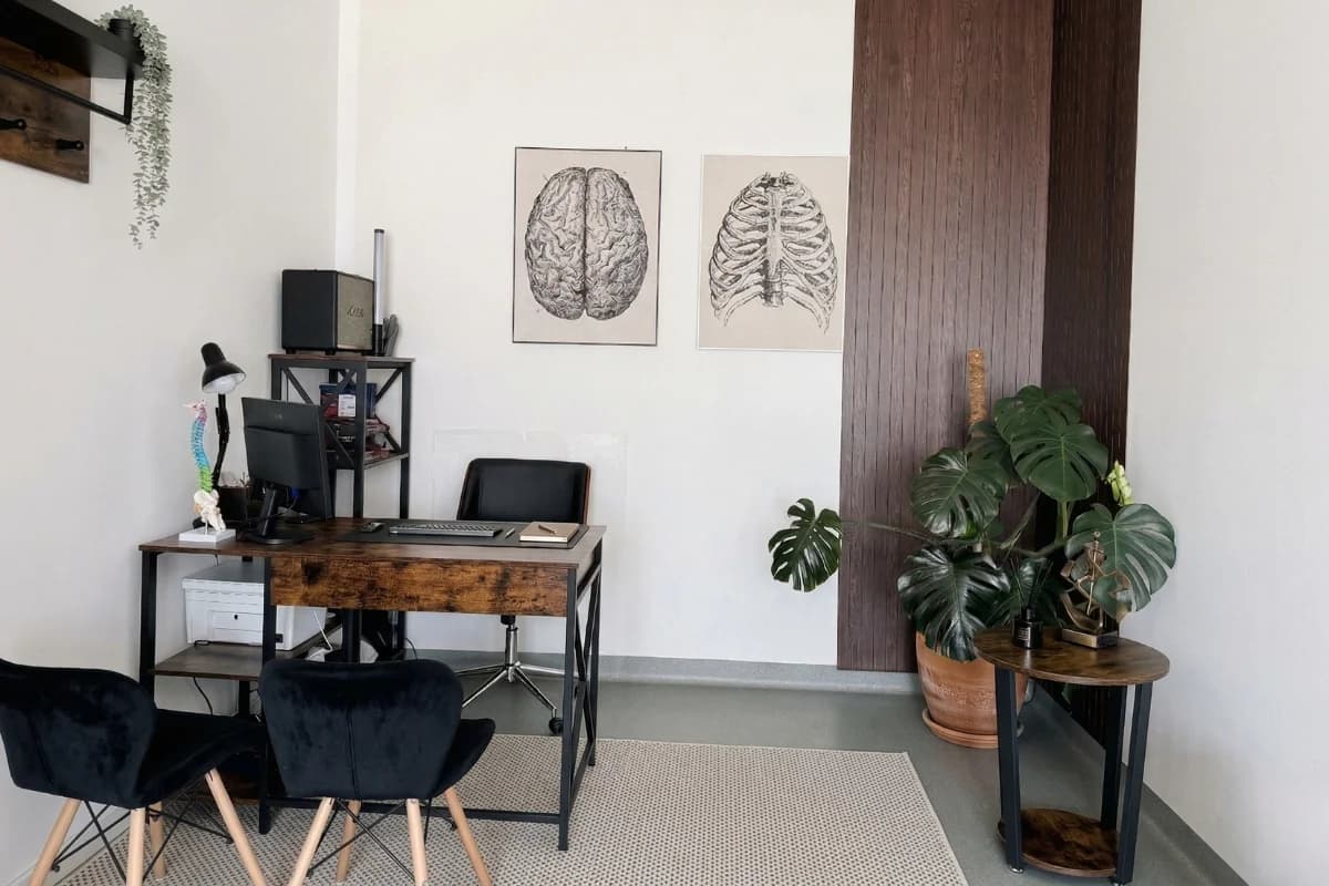 Sala terapeutyczna gabinetu Para Leczy w Łomży