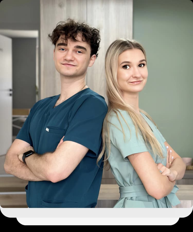 Wojciech i Joanna Dymek — fizjoterapeuci gabinetu Para Leczy w Łomży