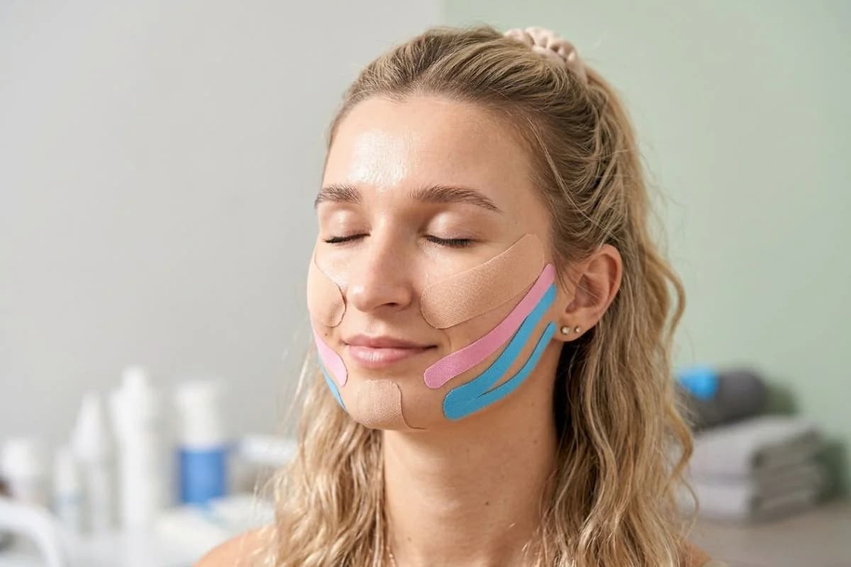 Kinesiotaping Twarzy Łomża — Para Leczy