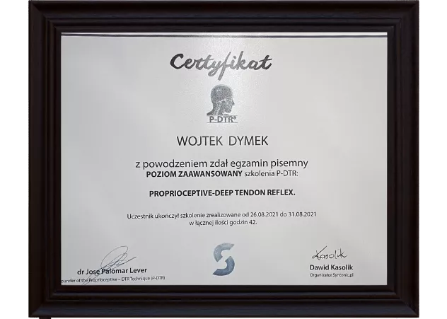 P-dtr Wojciech Dymek P-dtr Wojciech Dymek